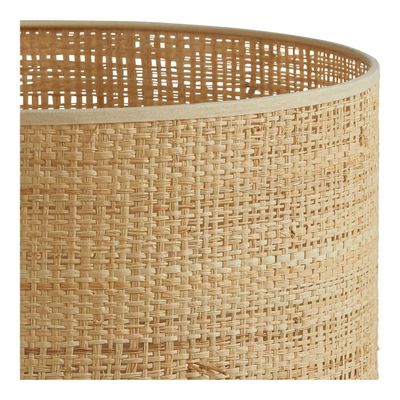 Blinds - Raffia lampshade - ? 50cm - BLANC D'IVOIRE