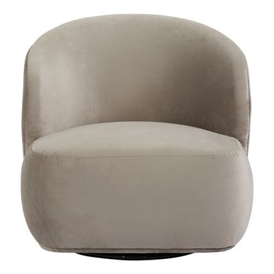 Fauteuils - Fauteuil tournant LISETTE - BLANC D'IVOIRE