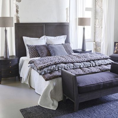 Lampes à poser - Pied de lampe MALIA graphite - BLANC D'IVOIRE