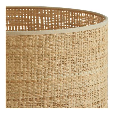 Blinds - Raffia lampshade - ? 40cm - BLANC D'IVOIRE