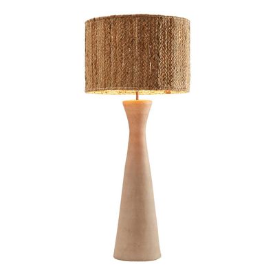 Lampes à poser - Lampe MAEVA et son abat-jour - BLANC D'IVOIRE