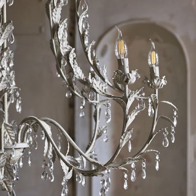 Suspensions - Lustre ELYSEE XXL - BLANC D'IVOIRE