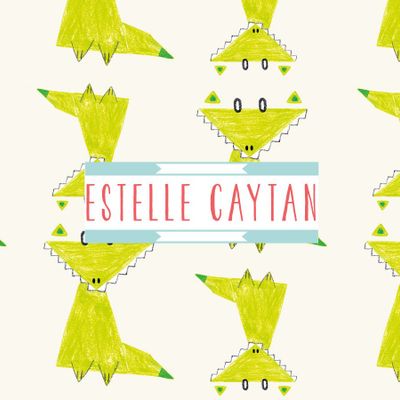 Mode enfantine - Pattern design - ESTELLE CAYTAN