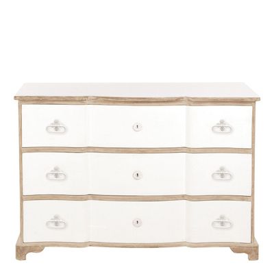 Chests of drawers - SOPHIE white chest of drawers - BLANC D'IVOIRE