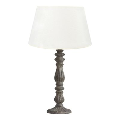 Lampes à poser - Pied de lampe DARCY - BLANC D'IVOIRE