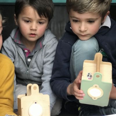 Luminaires pour enfant - Ma lampe d’explorateur, à monter soi même - MANUFACTURE EN FAMILLE
