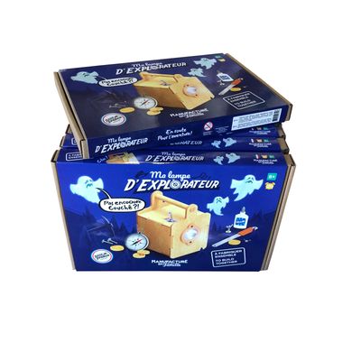 Luminaires pour enfant - Ma lampe d’explorateur, à monter soi même - MANUFACTURE EN FAMILLE