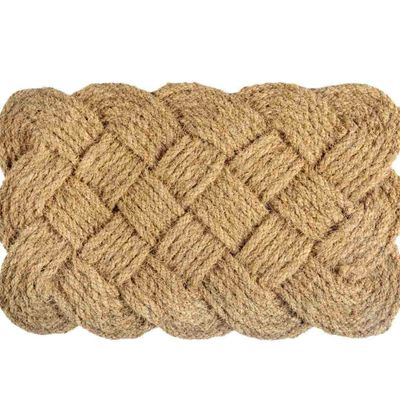 Decorative objects - AX74000 Braided Doormat 40X60 Cm - ANDREA HOUSE