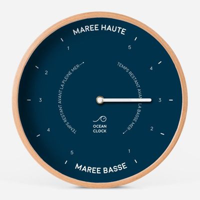 Cadeaux - Horloge à marée | Marine - OCEAN CLOCK