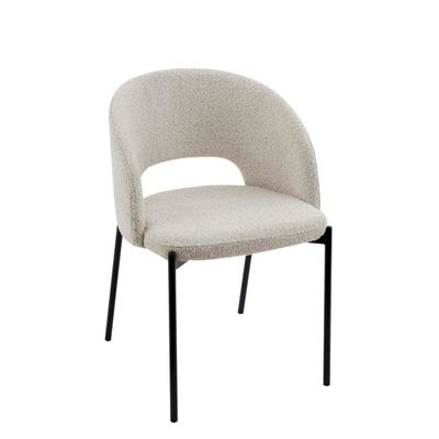 Fauteuils - MU74109 Elia Upholstered Chair 57X52X76,5Cm - ANDREA HOUSE
