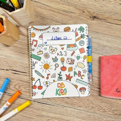 Jeux enfants - The reusable Activity Book - DB KIDS (LES DRÔLES DE BOUILLES)