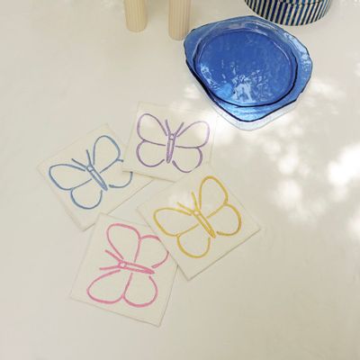 Gifts - Butterfly Coaster set of 2 - HYA CONCEPT STORE