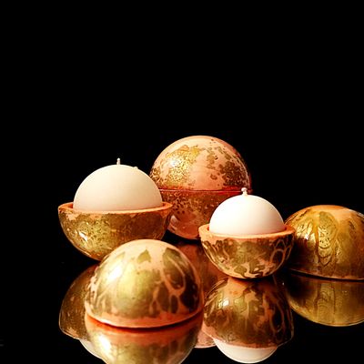 Design objects - Globe Abricot // Parfum : Fleur d'Oranger - PONPON CURIOSITAS