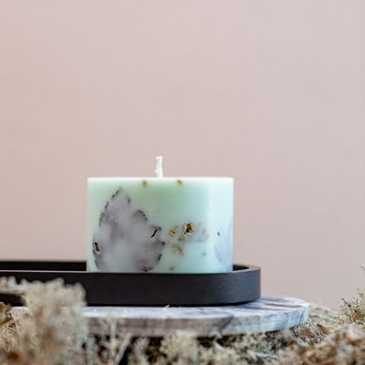 Bougies - Candle with Forest Scent - Mint Green - TL CANDLES