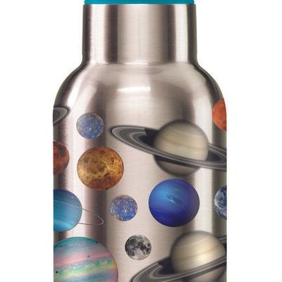 Kids accessories - Stainless steel bottle - The solar system - 3a+ - CROCODILE CREEK