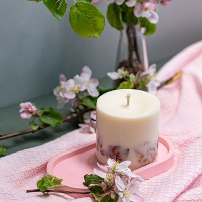 Bougies - Bougie au parfum de rose - TL CANDLES
