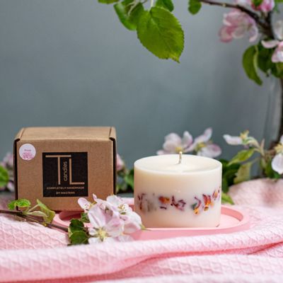 Candles - Candle with Rose Scent - TL CANDLES