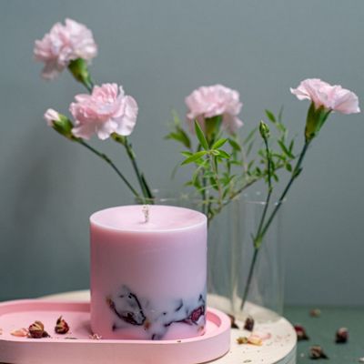 Bougies - Bougie au parfum de pivoine - TL CANDLES