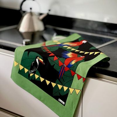 Kitchen linens - Les Tropiques tea towel - BEAUVILLÉ