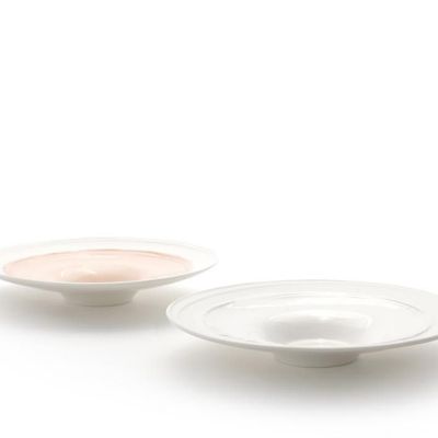 Everyday plates - [Grace Item] Pasta Bowl - White Memories - K-CERAMIC(LIVING BY SOIL)