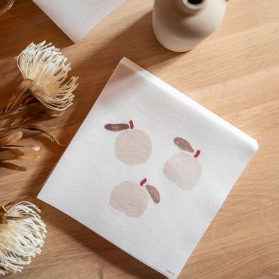 Napkins - Apple 2024 - FRANÇOISE PAVIOT