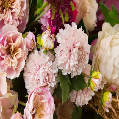 Décorations florales - DAHLIA POMPON - Lou de Castellane - Fleurs artificielles - LOU DE CASTELLANE