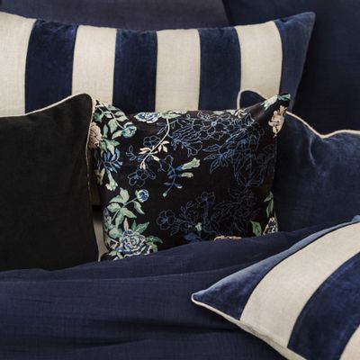 Fabric cushions - Ottawa velvet cushion and comforter - HAOMY / HARMONY TEXTILES