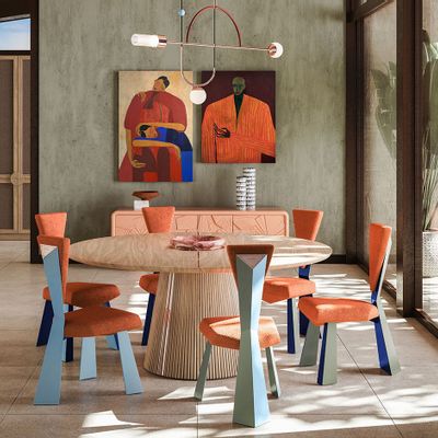 Chaises - Chaise de salle à manger Kju Bist - MALABAR