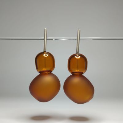 Jewelry - Blown glass earrings - AGAPURNI