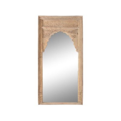 Mirrors - INDIAN WOODEN MIRROR - ASSORTED UNIQUE PIECE - ITEM HOME BY ITEM INTERNATIONAL