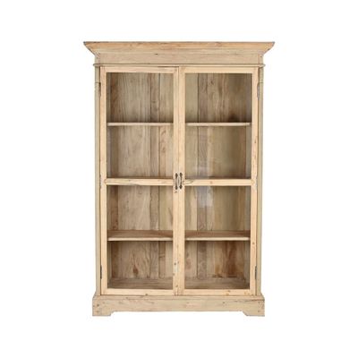 Bookshelves - NATURAL RECYCLED WOOD DISPLAY CABINET - ITEM HOME BY ITEM INTERNATIONAL