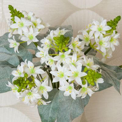 Floral decoration - ORNITHOGALUM ARABICUM - Lou de Castellane - Artificial flowers - LOU DE CASTELLANE