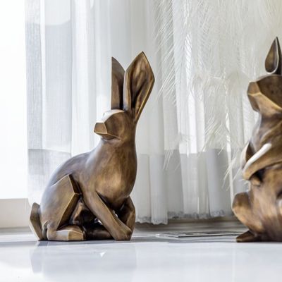 Objets de décoration - A sitting rabbit - MOON16