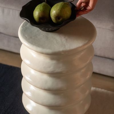 Ceramic - CHORNOHORA ceramic coffee table - GALERIE SANA MOREAU
