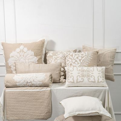 Fabric cushions - white - ATW&B