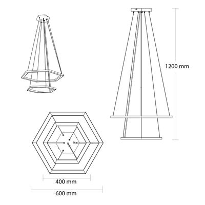 Hanging lights - MAZE PENDANT LIGHT - LUMICOM