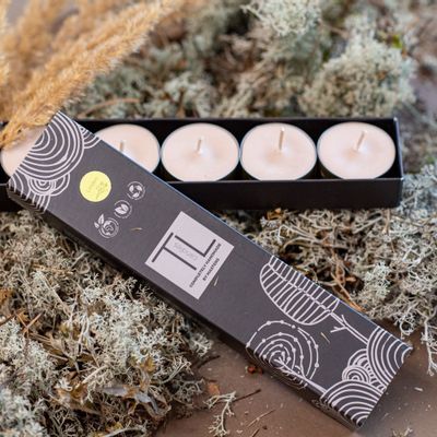 Candles - Tealight candles "NATURE" - TL CANDLES