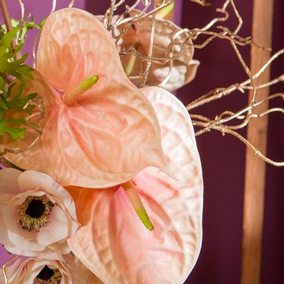 Floral decoration - ANTHURIUM ALICIA - Lou de Castellane - Artificial plants - LOU DE CASTELLANE