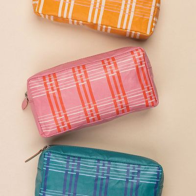 Bags and totes - Sustainable pencil cases CHECK - TRANQUILLO