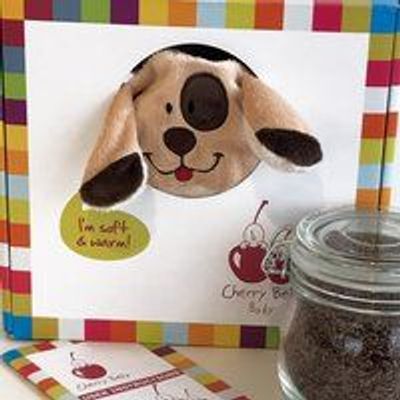 Coussins - Cherry Belly Baby Peluche Chien - Coussin de Lin - INATURA