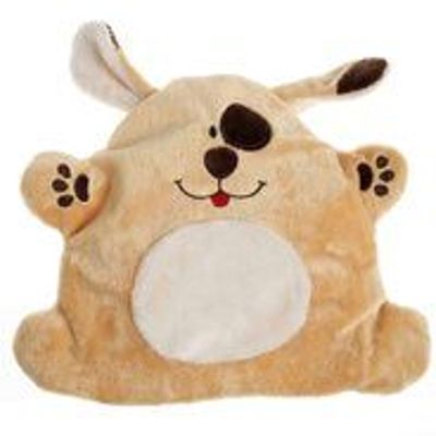 Cushions - Cherry Belly Baby Plush Dog - Linen Cushion - INATURA