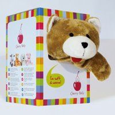 Peluches - Cherry Belly Peluche Ours oreiller pour noyaux de cerises - Lavable - INATURA