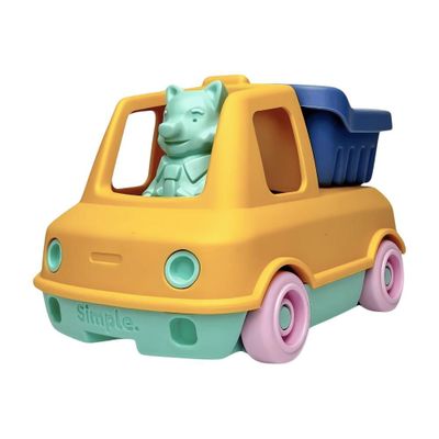 Jouets enfants - Camion Benne Véhicule Roulant - Fabriqué en France - LE JOUET SIMPLE