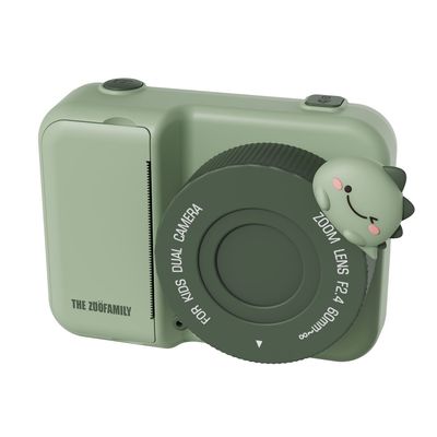 Toys - Instant print camera for kids - Zoo Print - Dino Green - THE ZOOFAMILY