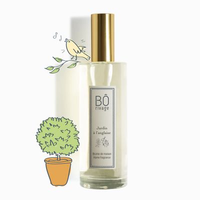 Parfums d'intérieur - Brume de maison - Jardin à l'anglaise - BÔRIVAGE