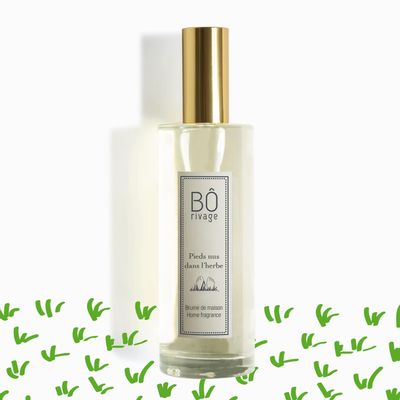 Home fragrances - House mist "Pieds nus dans l'herbe" - BÔRIVAGE