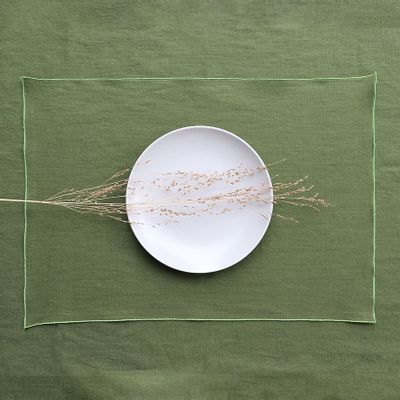 Table linen - Linen placemat | CORDONCINO - GIARDINO SEGRETO