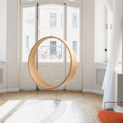 Office seating - Swing model n.2 indoor natural - IWONA KOSICKA DESIGN