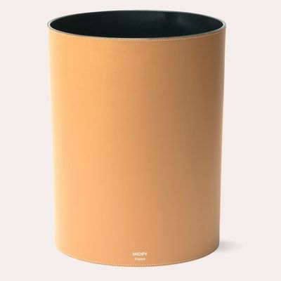 Decorative objects - Lavandou leather wastebasket - MIDIPY