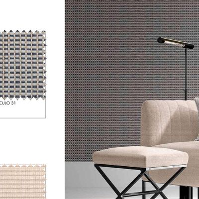 Upholstery fabrics - 100% NATURAL FABRIC FOR WALLCOVERING AND TAPESTRY - RAFIAS PRI-SIM TEXTIL